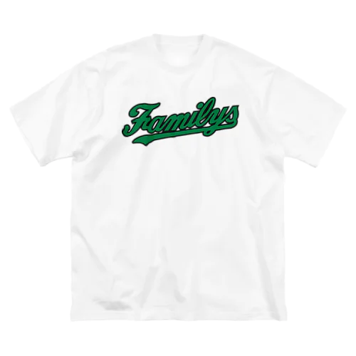 ファミリーズ（緑） ビッグシルエットTシャツ