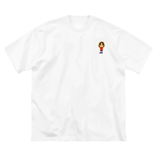 [ドット絵] サッカー選手 Vol.006 ビッグシルエットTシャツ