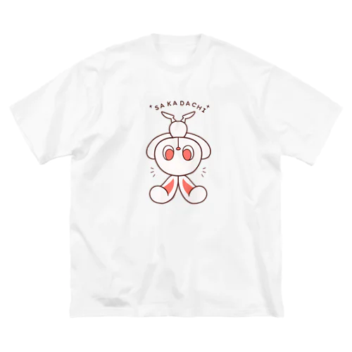 ぽっぷらうさぎ(さかだち(文字あり)) Big T-Shirt