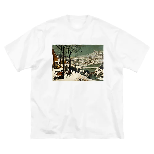 雪中の狩人 / The Hunters in the Snow ビッグシルエットTシャツ