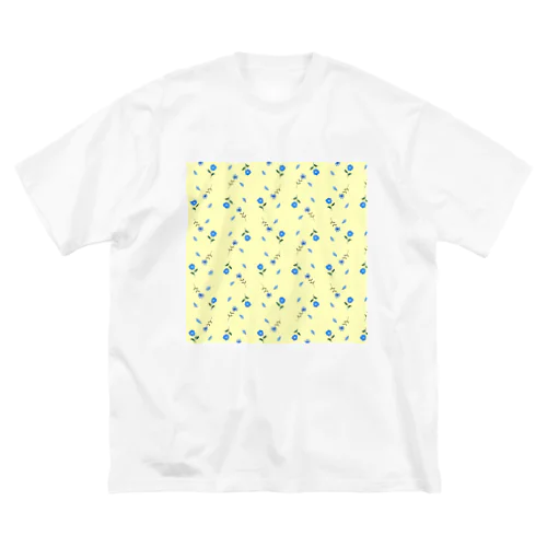 ラブリー花柄 ビッグシルエットTシャツ