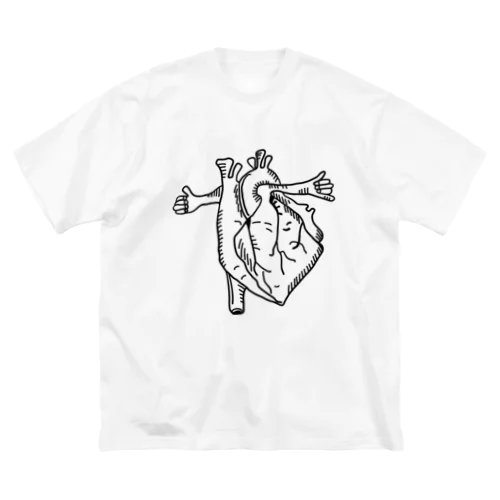 heart good ビッグシルエットTシャツ