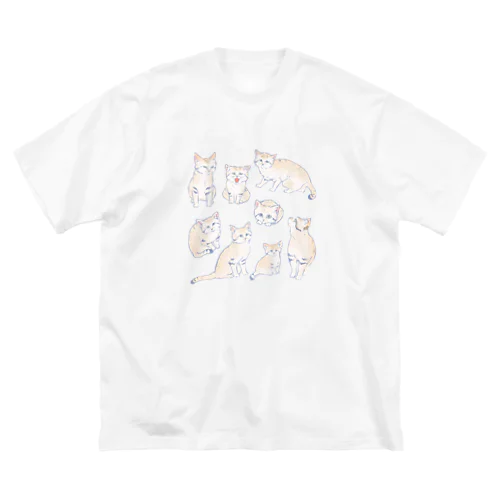 スナネコ ビッグシルエットTシャツ