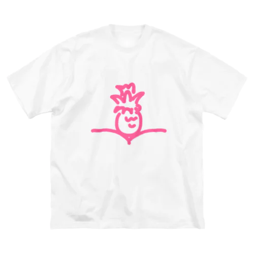 ミニパイナップル ビッグシルエットTシャツ