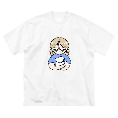 かいぬしちゃん ビッグシルエットTシャツ