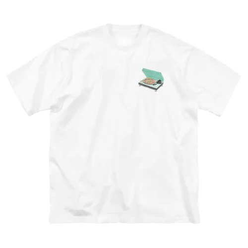 pizza ビッグシルエットTシャツ