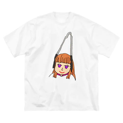 トングおねーちゃん ビッグシルエットTシャツ