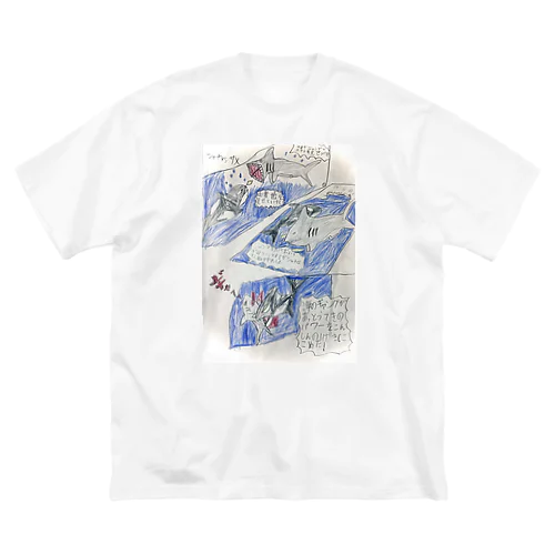 シャチ vs サメ Big T-Shirt