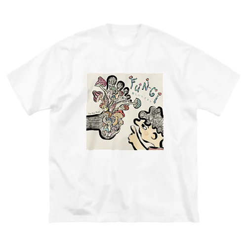 Fun-gi (楽しいシイタケ) ビッグシルエットTシャツ