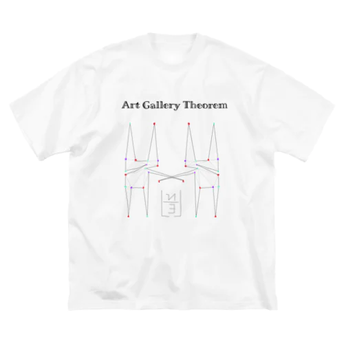 美術館定理(Art Gallery Theorem) 【数学・グラフ理論】 Big T-Shirt