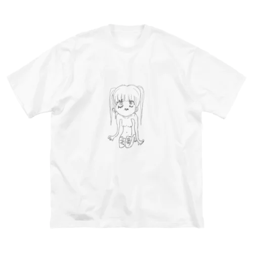 生きてるもん♡ぴえんちゃん ビッグシルエットTシャツ