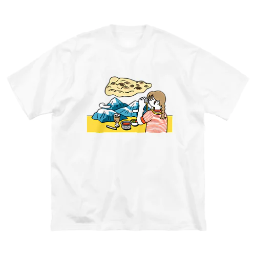 エベレストと比べてもかなりデカいナン ビッグシルエットTシャツ