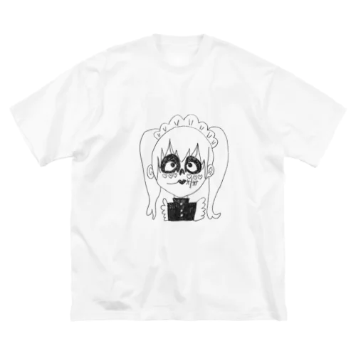 吸血メイドねいろちゃん ビッグシルエットTシャツ