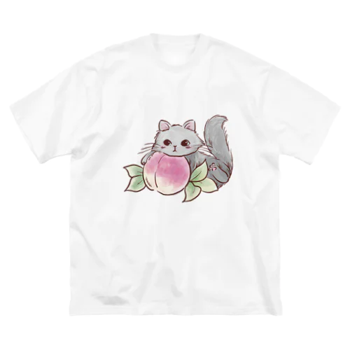 あごのせにゃん ビッグシルエットTシャツ