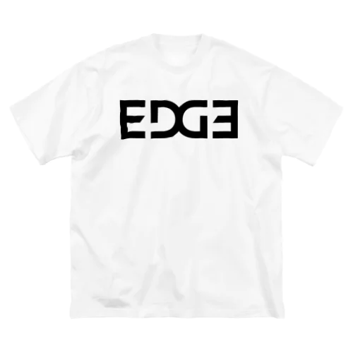 EDGE(BLACK) ビッグシルエットTシャツ