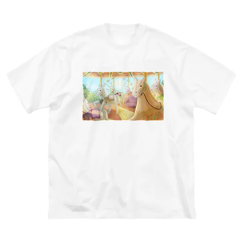 観覧車とメリーゴーランド Big T-Shirt