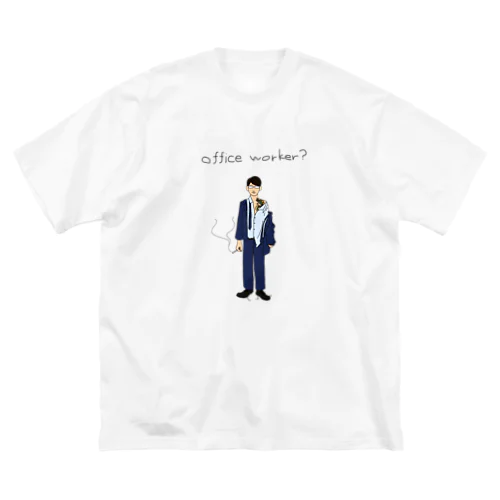 office worker? ビッグシルエットTシャツ