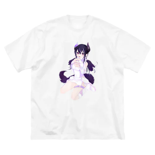 よるの姿💜通常 ビッグシルエットTシャツ