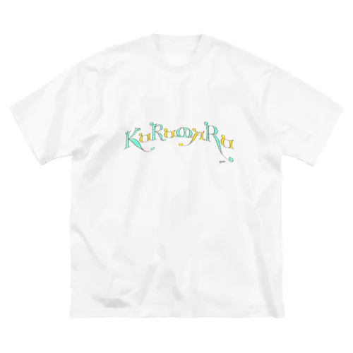 kukumaru 〜可愛い文字のみver〜 ビッグシルエットTシャツ