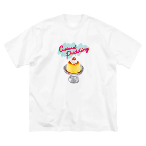 レトロなプリン ビッグシルエットTシャツ