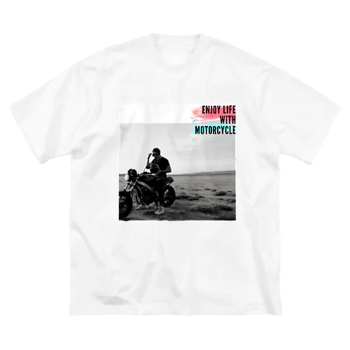 バイクライフを楽しむシリーズ ビッグシルエットTシャツ