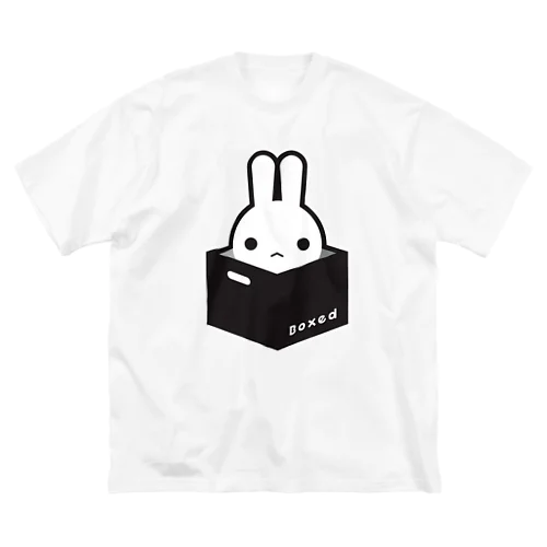 【Boxed * Rabbit】白Ver Big T-Shirt