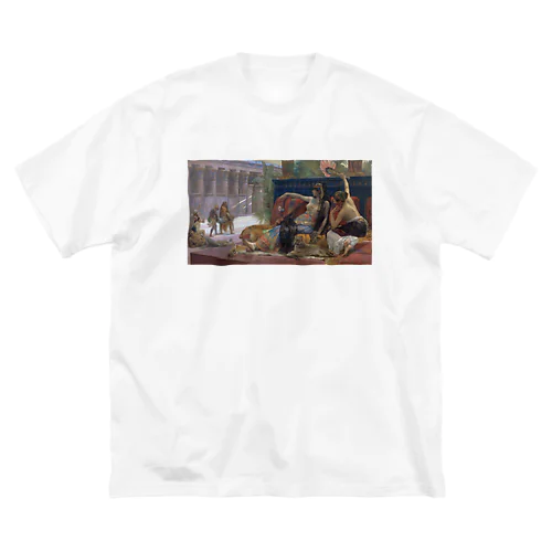 死刑囚に毒を試すクレオパトラ / Cleopatra Testing Poisons on Condemned Prisoners ビッグシルエットTシャツ