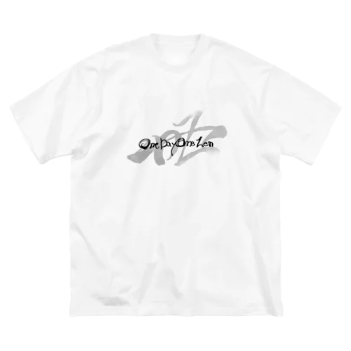 一日一善 -silver- ビッグシルエットTシャツ