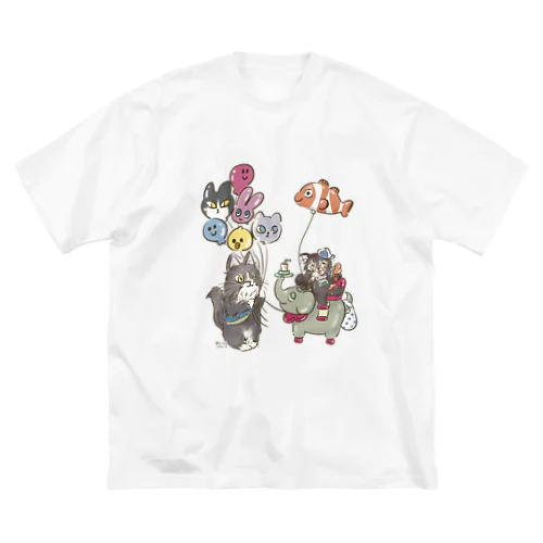 カイくんとテオくん ビッグシルエットTシャツ