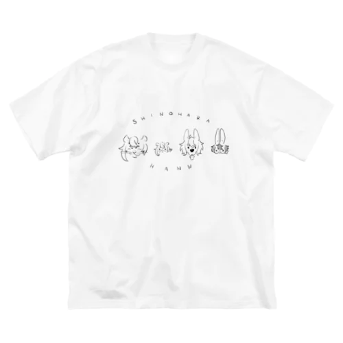 しのはらはん ビッグシルエットTシャツ