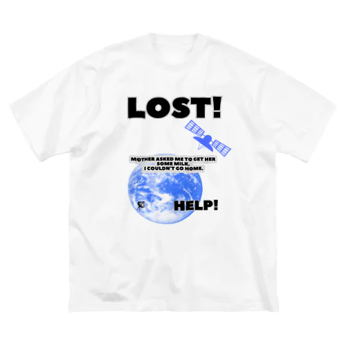 I got lost. ビッグシルエットTシャツ