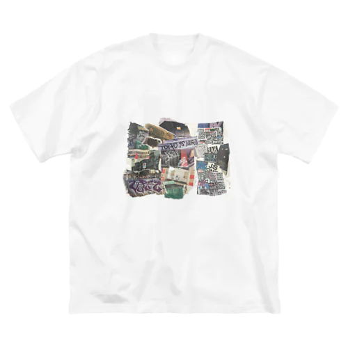 グラフィティコラージュ Big T-Shirt