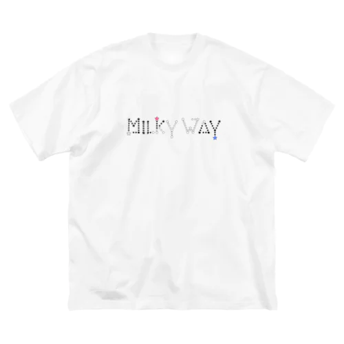 Milky Way ビッグシルエットTシャツ