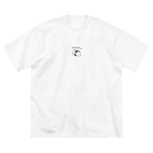 なつだようさぎ ビッグシルエットTシャツ