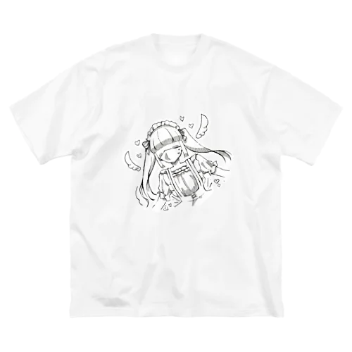 かわいいてんしめいどちゃん ビッグシルエットTシャツ