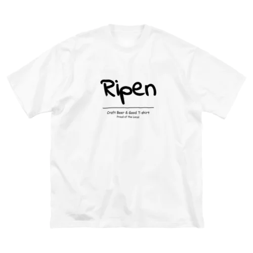 Ripenロゴシリーズ（黒） Big T-Shirt