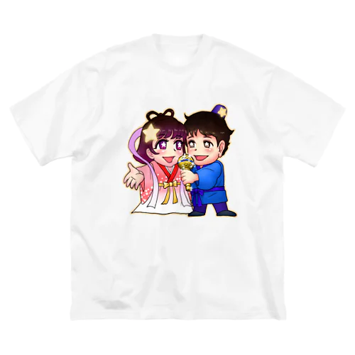 織姫＆彦星 ビッグシルエットTシャツ