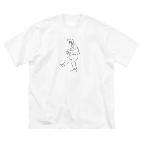 baseball ビッグT ビッグシルエットTシャツ