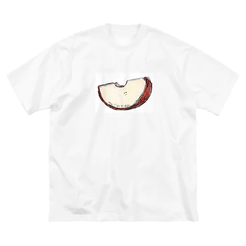 切り身のりんご ビッグシルエットTシャツ