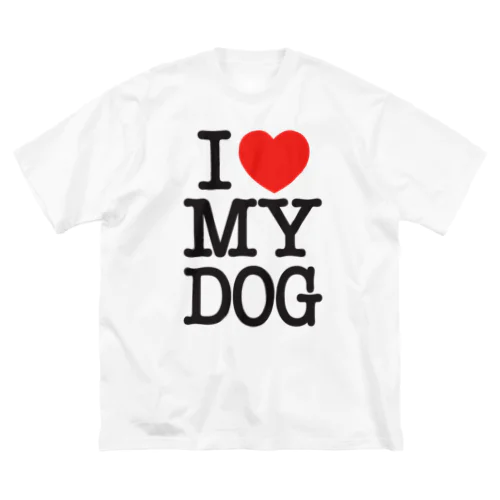 I LOVE MY DOG ビッグシルエットTシャツ