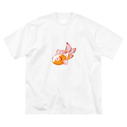 出目金くん ビッグシルエットTシャツ