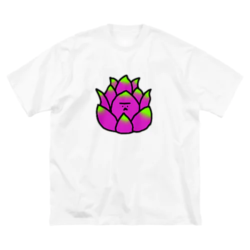 まゆゴンフルーツ まゆげ×ドラゴンフルーツ ビッグシルエットTシャツ