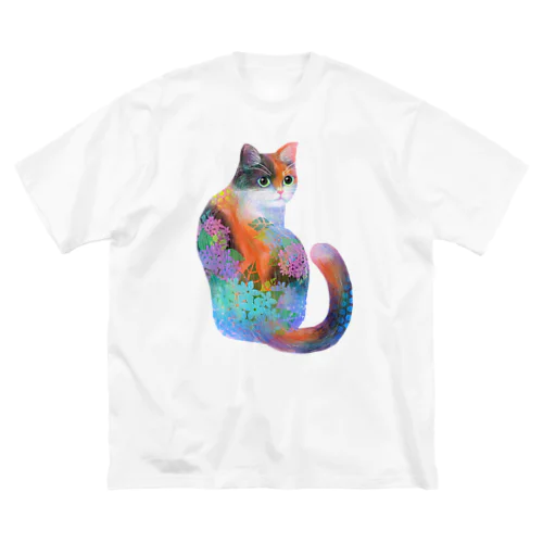 三毛猫 ビッグシルエットTシャツ