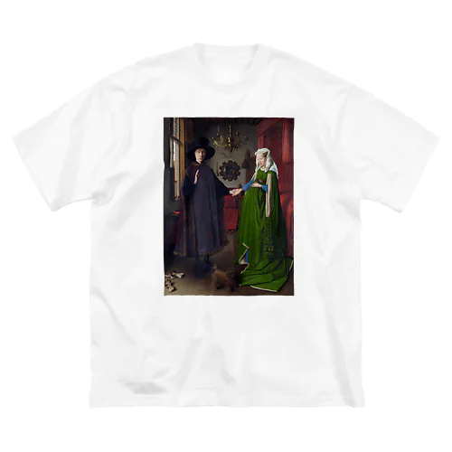 アルノルフィーニ夫妻像 / The Arnolfini Portrait ビッグシルエットTシャツ