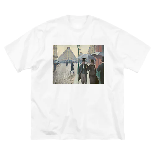 パリの通り、雨 / Paris Street; Rainy Day ビッグシルエットTシャツ