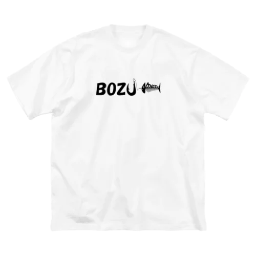 BOZU-men。ボウズ君 ビッグシルエットTシャツ