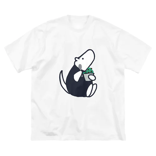 チョコミントアイス ビッグシルエットTシャツ