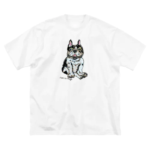 にんまりパイドブヒ ビッグシルエットTシャツ