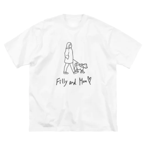 フィリーとママ ビッグシルエットTシャツ