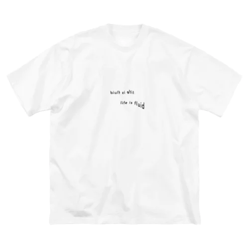 life is fluid(Genderfluid) Tシャツ ビッグシルエットTシャツ